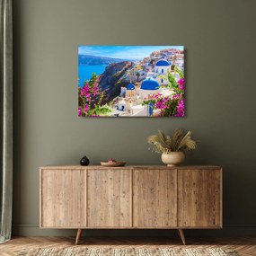 Obraz - Santorini, Grécko (90x60 cm)