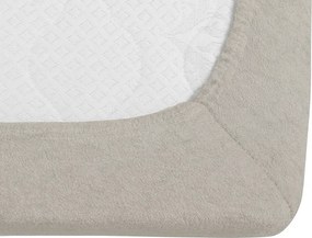 Froté plachta EXCLUSIVE sivo-hnedá 90 x 200 cm
