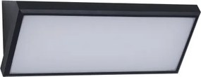 Brilagi - LED Vonkajšie nástenné svietidlo so senzorom TRIANGLE LED/42W/230V čierna IP65