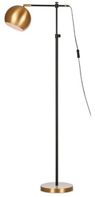 Čierno-bronzová voľne stojacia lampa Markslöjd Chester