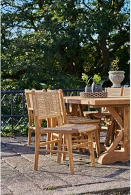 Záhradná stolička Drateriaora 5 (prírodná). Akcia -10%. Vlastná spoľahlivá doprava až k Vám domov. 1146446