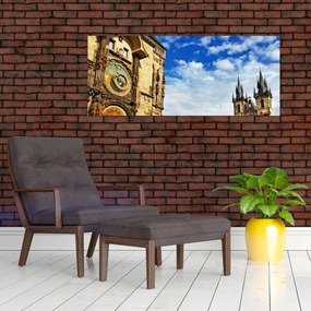 Obraz - Pražský orloj (120x50 cm)