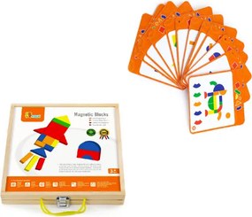 Magnetické puzzle v kufríku Viga 59687 42 ks