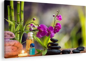 Obraz - spa and stones (90x60 cm)