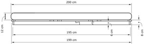 Rozkládací futonová pohovka LAYTI 03 140 cm z masivu/grafitově šedá