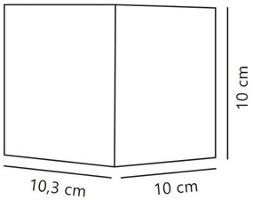 Nordlux - LED vonkajšie nástenné svietidlo MILDA LED/4,9W/230V IP44 čierne