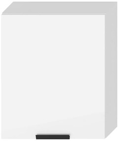 Kuchynská skrinka Denis w60 pl biely satén mat/biela