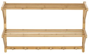 Autronic BONTEC Vešiak, bambus, prírodný, DR-B005 NAT Farba: Prírodné