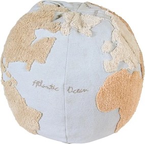 Sedací vak WORLD MAP - 50x50 cm Lorena Canals