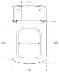 Isvea - WC sedátko SoftClose PURITY biela