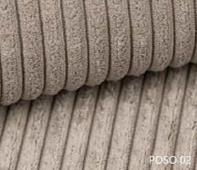 Rohová sedačka Baria (L) (svetlohnedá). Akcia -20%. Vlastná spoľahlivá doprava až k Vám domov. 1133081