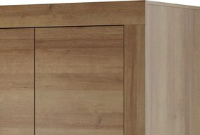 Vysoká skriňa Sky, dub riviera