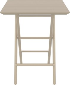 HELEN FOLDING 60 sklopný záhradný stôl taupe
