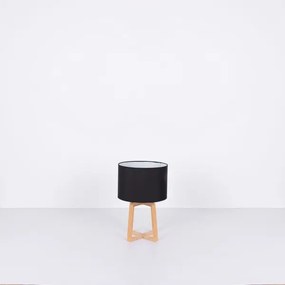 Globo 21621B - Stolná lampa MORITZ 1xE14/40W/230V čierna