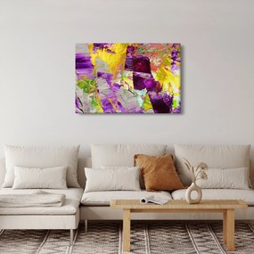 Obraz abstrakcie - maľba (90x60 cm)