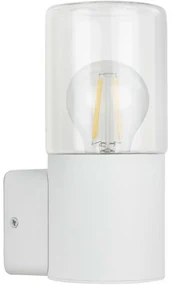 Briloner 320506TF - Vonkajšie nástenné svietidlo 1xE27/12W/230V IP44 biela BL1922