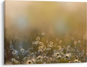 Obraz - Olejomaľba sedmokrások (70x50 cm)