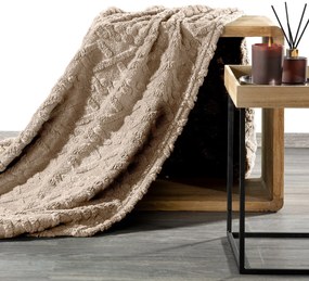 DEKA BRAID 200X220 CM BÉŽOVÁ