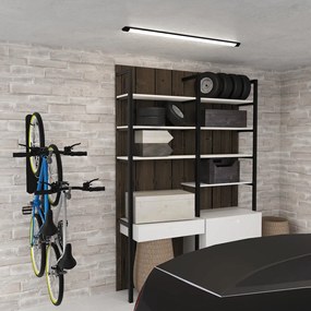 LED svietidlo Batten, 1x LED 27w, 4000k, b, (90 cm)