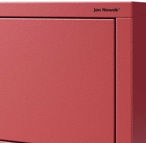 Komoda CARLA, 800 x 1015 x 400 mm, Modern: červený farba
