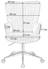 LuxuryForm DESIGN Kreslo AMADEO VELUR na čiernom kríži - čierné