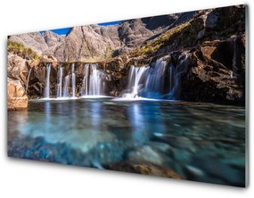 Nástenný panel  Vodopád príroda 120x60 cm