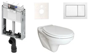 Cenovo zvýhodnený závesný WC set TECE na zamurovanie + WC S-Line S-line Pre KMPLVIDIMAT, 1 ks