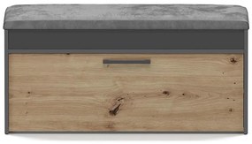 Skrinka na topánky Parma Antracit/Artisan