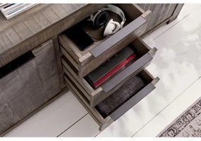 Komoda 39277 175cm Drevo Mango Industrial look - Komfort-nábytok
