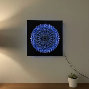 LED drevený obraz Mandala – svetelný obraz | SENTOP LED0251