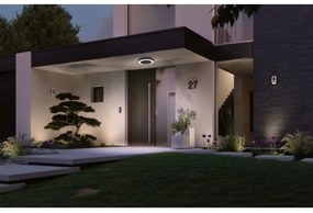 Paulmann 94526 - LED/14W IP44 Vonkajšie stropné svietidlo so senzorom CIRCULA 230V