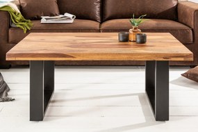 Konferenčný stolík Iron Craft 100cm Sheesham 45mm