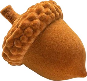 Keramická figúrka žaludu MAVE 18x13 cm oranžová