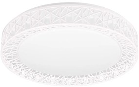 Biele LED stropné svietidlo ø 48 cm Cluster – Trio