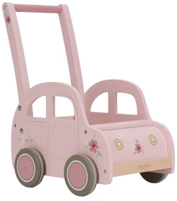 Auto vozík drevené Pink