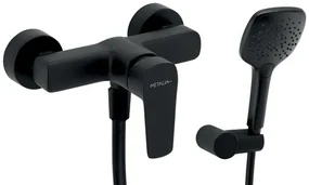 Sprchová batéria Novaservis Metalia 58 Eco so sprchovacím setom 150 mm čierna 58061,5