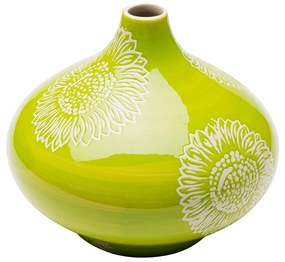 Big Bloom váza zelená 21 cm
