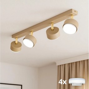 Brilagi - LED bodové svietidlo MONO 4xGX53/30W/230V béžové