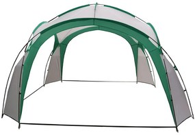 Pavilónový stan na záhradný piknik 3,5 x 3,5 m zelený