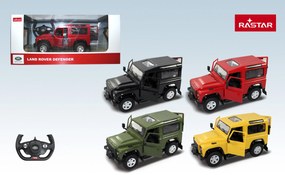 Autíčko R/C Land Rover Defender 1:14 RASTAR Žlté