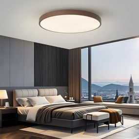 Brilagi-LED Stmievateľné svietidlo POOL SMART LED/128W/230V 100 cm Wi-Fi Tuya + diaľkový ovládač hnedá