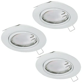 Moderné svietidlo EGLO PENETO white set 3ks 94406