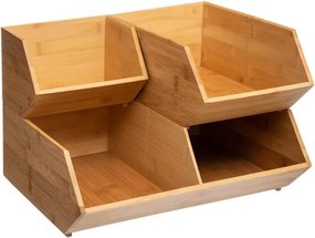 5Five® 2. akosť - Bambusový organizér, úložný box, MINI CAJA