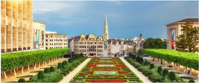 Obraz - Brusel (120x50 cm)