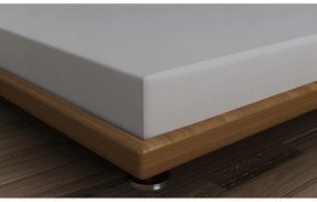 Tmavosivá napínacia plachta z bavlneného saténu 140x200 cm – Mijolnir