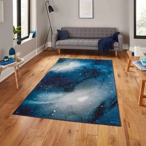 Modrý koberec Think Rugs Michelle Collins Navy, 120 x 170 cm