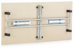 Skladací stôl Impress 180 x 80 cm, tmavý orech