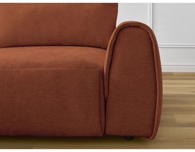 Oranžová rohová pohovka Aden – Bobochic Paris