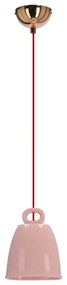 Ružové závesné svietidlo s keramickým tienidlom Sewilla – Candellux Lighting