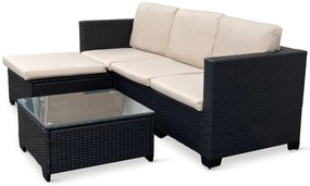 Noela Záhradná rohová sedacia súprava Amy